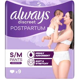 always Discreet Inkontinenz Wochenbett M - 9 Stück