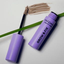 MÁDARA Organic Skincare Grow & Fix Tinted Brow Gel - Smokey Blonde