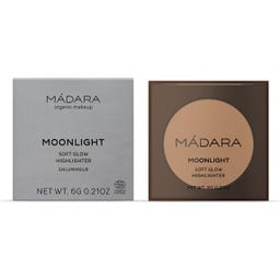 MÁDARA Organic Skincare MOONLIGHT Soft Glow Mineral Highlighter - 1 Stardust