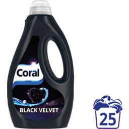 Coral Black Velve Waschmittel Flüssig - 1,25 l