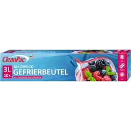 Allzweck-Gefrierbeutel mit Gleitverschluss 3 Liter - 10 Stück