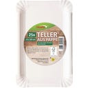 Cleanpac Pratos nature de Cartão 13 x 20 cm - 25 unidades