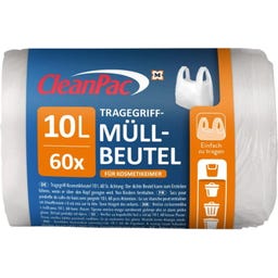 Tragegriff-Müllbeutel für Kosmetikeimer 10 Liter - 60 Stück