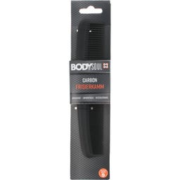 BODY&SOUL Frisierkamm Lang Carbon - 1 Stk