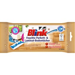 Blink Feuchte Parkett- & Laminat-Bodentücher - 15 Stück