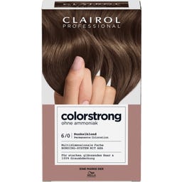 Clairol Professional colorstrong Haarfarbe 6/0 Dunkelblond - 199 ml