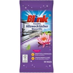 Blink Feuchte Allzwecktücher Wasserlilie - 50 Stück