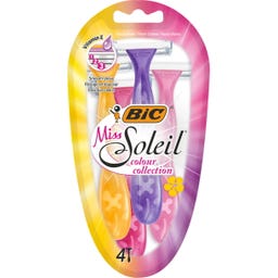 Lady Einwegrasierer Miss Soleil Colour Collection - 4 Stück