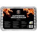 Cleanpac Vaschette Rettangolari per Barbecue - 10 pezzi