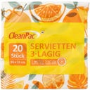 Cleanpac Tovaglioli 33 x 33 cm - 20 pezzi