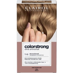 Clairol Professional colorstrong Haarfarbe 7/0 Mittelblond - 199 ml