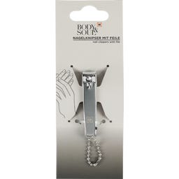 BODY&SOUL Nagelknipser mit Feile Klein - 1 Stk
