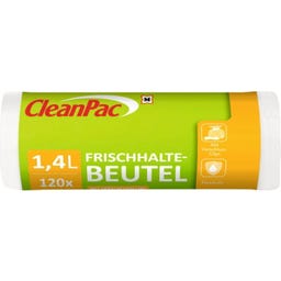 Cleanpac Frischhaltebeutel 1,4 Liter - 120 Stück