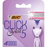 BIC Lady Rasierer Klingen Soleil Click