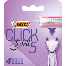 BIC Lady Rasierer Klingen Soleil Click - 4 Stück