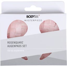 BODY&SOUL Masterpiece Rosenquarz Augenpads Set - 1 Stk