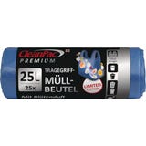Premium Tragefriff-M&uuml;llbeutel mit Bl&uuml;tenduft 25 Liter