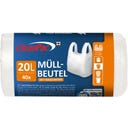 Cleanpac Sacchetti per Rifiuti con Manici 20 L - 40 pezzi