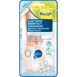 Burgit Glättende Hornhaut Fußmaske - 1 Stk