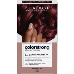 colorstrong Haarfarbe 4/46 Intensives Dunkelrot - 199 ml