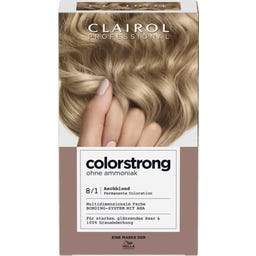 Clairol Professional colorstrong Haarfarbe 8/1 Aschblond - 199 ml