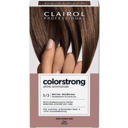 colorstrong Haarfarbe 5/3 Helles Goldbraun - 199 ml