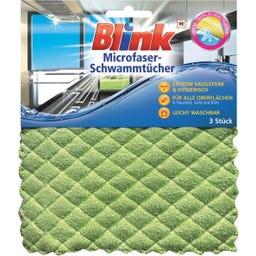 Blink Mikrofaser Schwammtücher - 3 Stück