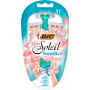 Aparelho de Barbear Descartável Lady Miss Soleil Sensitive - 3 unidades