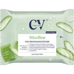 CV - Cadea Vera Mizellen 5in1 Reinigungstücher - 25 Stück