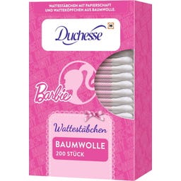 Barbie Wattestäbchen - 200 Stück