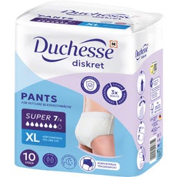 diskret Pants Super Größe XL - 10 Stück