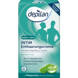 Ladies & Men Intim-Enthaarungscreme und -Pflegecreme - 105 ml