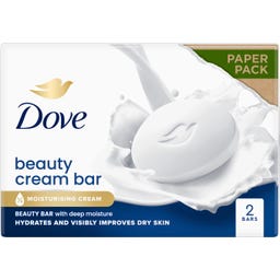 Waschstück Beauty Cream Bar Seife, 2 Stück - 180 g