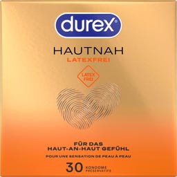 Durex Kondome Hautnah Latexfrei - 30 Stück