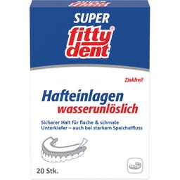 Fittydent Hafteinlagen Comfort - 20 Stück