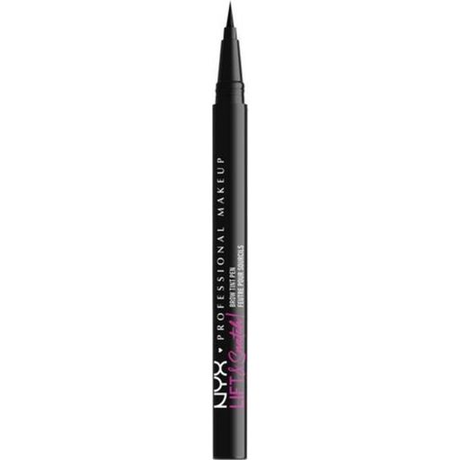 NYX Professional Makeup Lápis de Sobrancelha Lift & Snatch - 10 - black