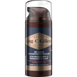 Gillette King C  Anti-juckreiz Feuchtigkeitscreme - 100 ml