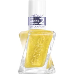 essie GEL COUTURE Top Coat - 565 - crushed gold