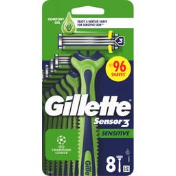 Gillette Einwegrasierer Sensor3 Sensitive - 8 Stück