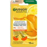 SkinActive Vitamin C Glow Booster Augen-Tuchmaske