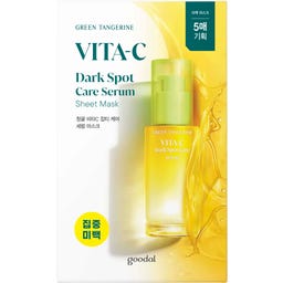 Green Tangerine Vita C Dark Spot Care Serum Sheet Mask 5er Pack - 140 g