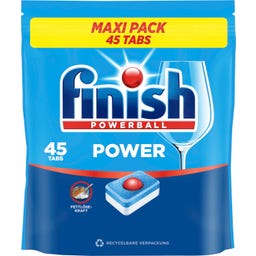 finish Power Maxipack Fresh 45 Tabs - 720 g