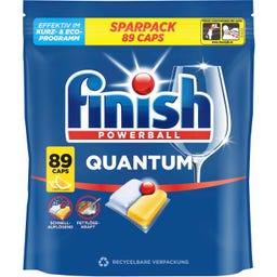 finish Quantum Sparpack Citrus 89 Caps - 925 g