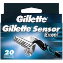 Gillette Náhradné hlavice pre Sensor Excel - 20 ks