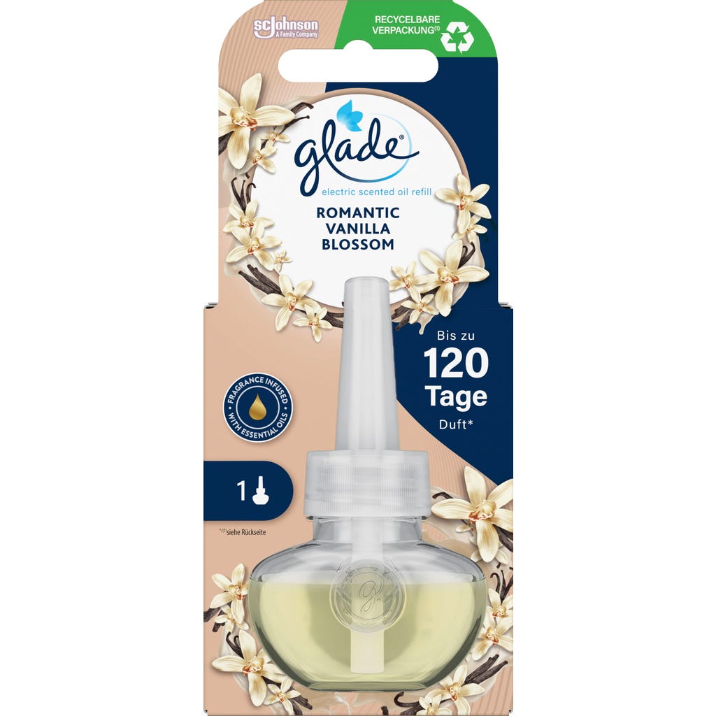 Glade Duftstecker Romantic Vanilla Blossom, 20 ml