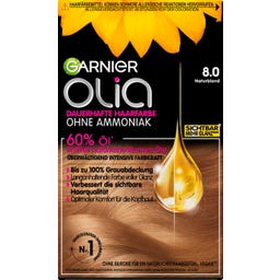 Olia Dauerhafte Haarfarbe Öl-Coloration, Naturblond -8 - 1 Stk