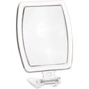 Miroir Pliant en Acrylique avec Grossissement 7x, Carré - 1 pcs