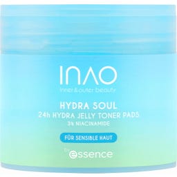 inner and outer beauty Hydra Soul 24h Hydra Jelly Toner Pads - 70 Stück