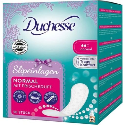 Duchesse Panty Liners - Normal, With Fragrance - 50 Pcs