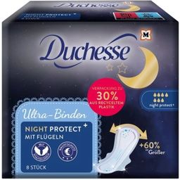 Duchesse Ultra-Binden NIGHT Protect+ - 8 Stk